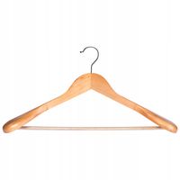 WIESZAK DREWNIANY NA UBRANIA SPODNIE DO SZAFY