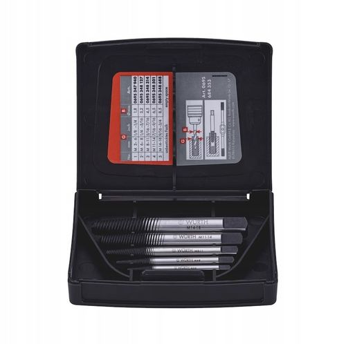 Zestaw Wykrętaków do Urwanych Śrub Wykrętaki M3 - M18 5 szt. Wurth na Arena.pl