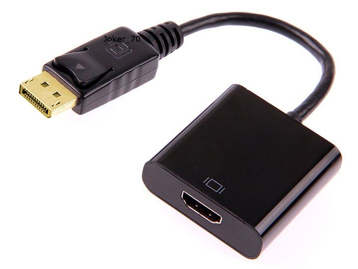 Adapter konwerter kabel DP DisplayPort do HDMI zPL zdjęcie 1