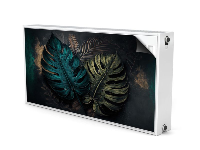 Osłona MAGNETYCZNA Na Grzejnik Monstera Abstrakcja Wzór 3D 120cm x 60cm zdjęcie 2