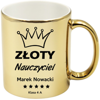KUBEK PREMIUM Z IMIENIEM PREZENT DZIEŃ NAUCZYCIELA WYCHOWAWCY