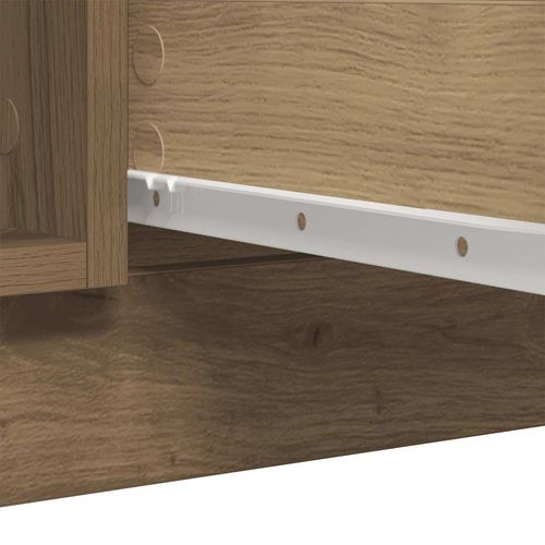 Komoda z szufladami Artisan Oak 100,5x35x76 cm Drewno klejone na Arena.pl