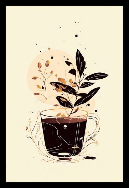 Plakat 20x30cm Jesienna Donica zdjęcie 2