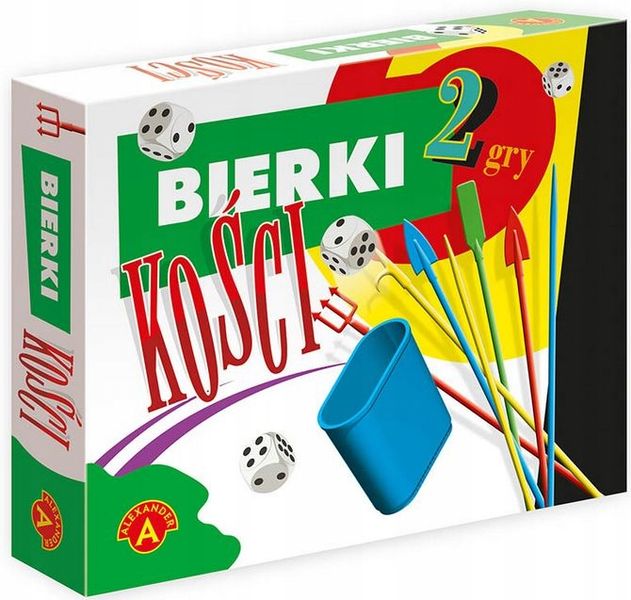 2 gry Bierki + Kosci 13849 zdjęcie 2
