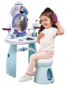 Smoby Toaletka Disney Kraina Lodu Salon Piękności Frozen 10 Akc Taboret
