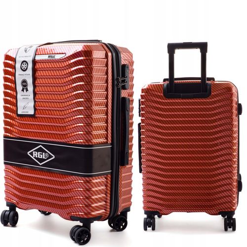 DUŻA XXL WALIZKA NA KÓŁKACH PC1 RGL TORBA PODRÓŻNA POLICARBON POLIWĘGLAN na Arena.pl