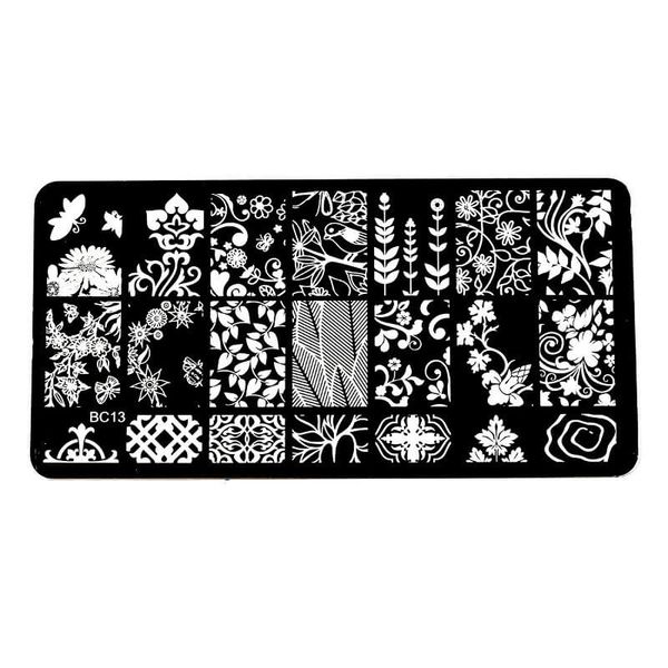 Blaszka do stempelków mała BC13 zdjęcie 1