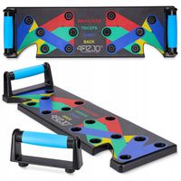 DESKA UCHWYTY DO POMPEK ĆWICZEŃ PLATFORMA PUSH UP BOARD WIELOFUNKCYJNA