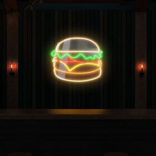 Neon Burger LED na Arena.pl
