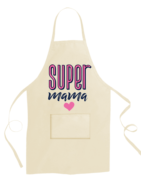 Fartuch Kuchenny Super Mama zdjęcie 1