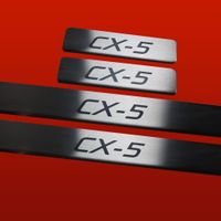 Listwa progowa MAZDA CX-5 MK1 Stal nierdzewna 304 mat 4szt