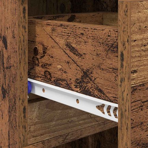 Szafka na buty z szufladą Stare drewno 100.5 x 28 x 100 cm na Arena.pl