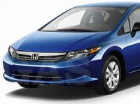 Honda Civic Sedan -Chromowane Listwy Grill Chrom Atrapy Zderzaka Tuning