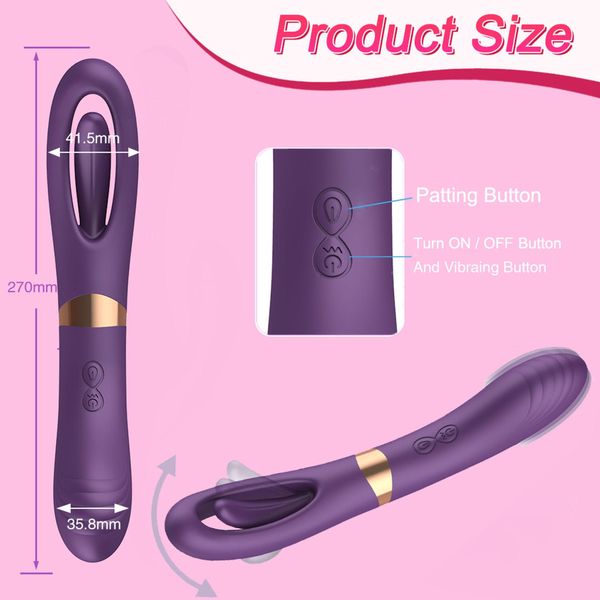Flicking Dual G Spot Vibrator zdjęcie 8