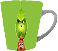 Kubek latte Grinch