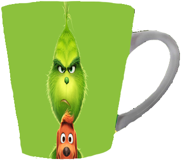Kubek latte Grinch zdjęcie 1