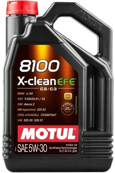 MOTUL 8100 X-CLEAN EFE 5W30 5L zdjęcie 1
