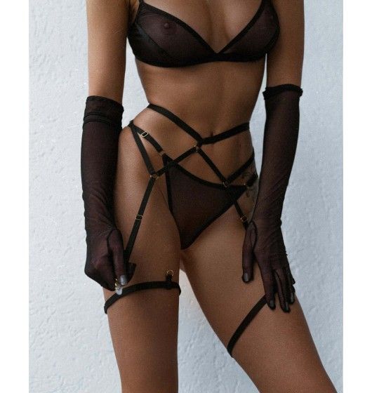 ginny black stringi l/xl promees zdjęcie 2