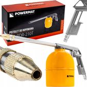 PISTOLET DO ROPY PNEUMATYCZNY ROPOWNICA 130L/MIN 0,8MPA DYSZA 4,3MM 210MM