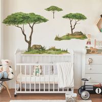 Naklejki Zestaw Drzewa DK425 L