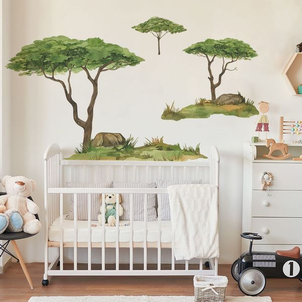 Naklejki Zestaw Drzewa DK425 L zdjęcie 1