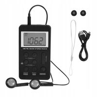 Kieszonkowe radio ze słuchawkami