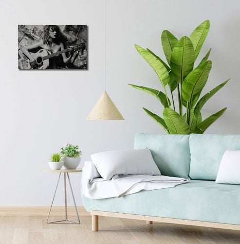 Obraz 50x30cm Młoda Gitarzystka na Arena.pl