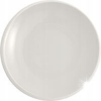 Villeroy talerz deserowy do ciasta tortu na urodziny 16cm uniwersalny biały