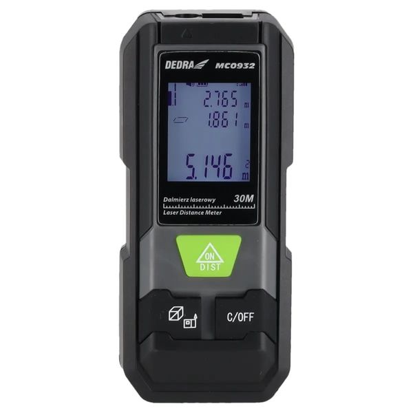 dalmierz laserowy 30m mini - dedmc0932 zdjęcie 2