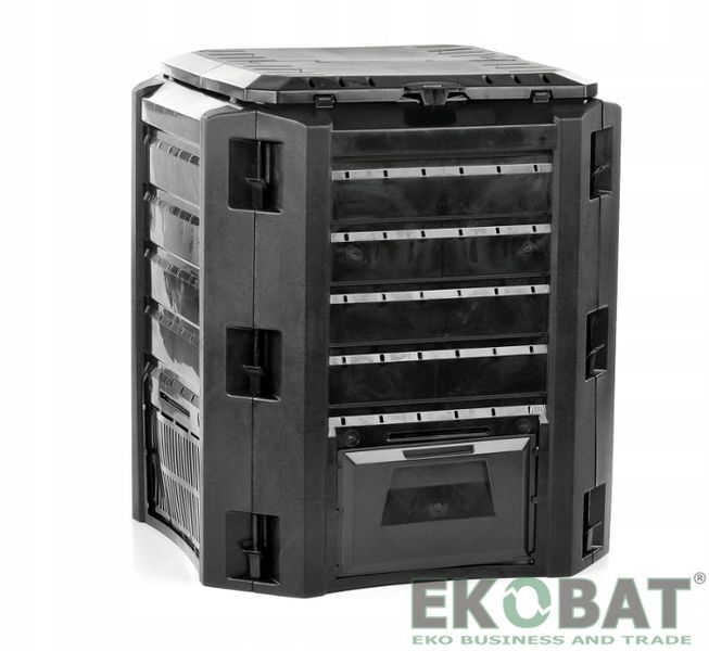 KOMPOSTOWNIK 400L CZARNY POPRAWIONY MODEL zdjęcie 3