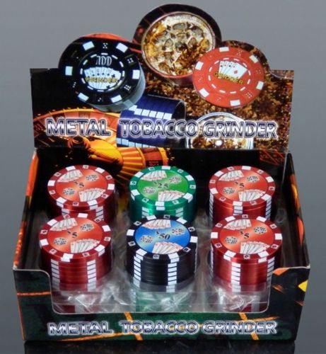 Młynek Metalowy Do Tytoniu I Ziół Cbd 3-Częściowy 4,1 Cm na Arena.pl