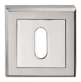 SZYLD DOLNY KWADRATOWY- NIKIEL SATYNA - NA KLUCZ