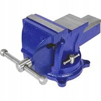 Imadło ślusarskie obrotowe 125 mm SilverTools S10781 z kowadłem