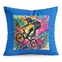 PODUSZKA NIEBIESKA PREZENT - ROWER BMX MTB SPORT