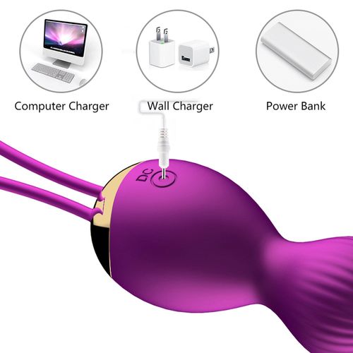 Kulki-Vibrating Silicone Kegel Balls USB 7 Function na Arena.pl