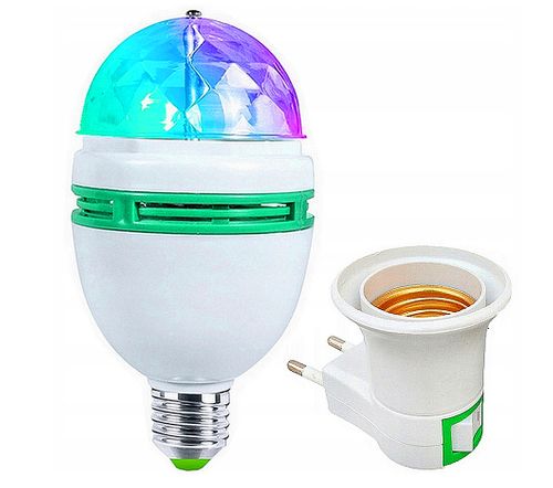 MOCNA ŻARÓWKA PROJEKTOR LED LASER DIODY 5W DISCO na Arena.pl