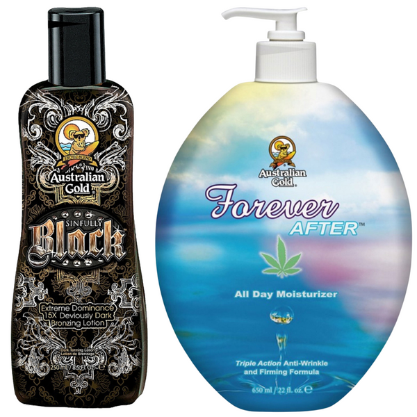 Australian Gold Sinfully Black + Forever After Po Opalaniu zdjęcie 1