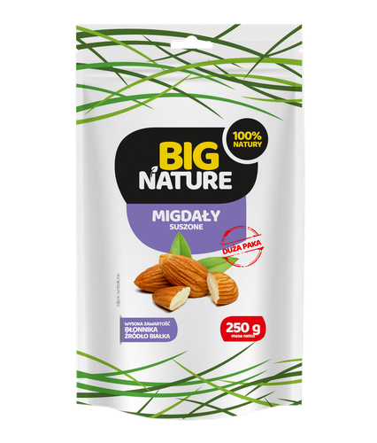 Migdały 250g Duża Paka na Arena.pl