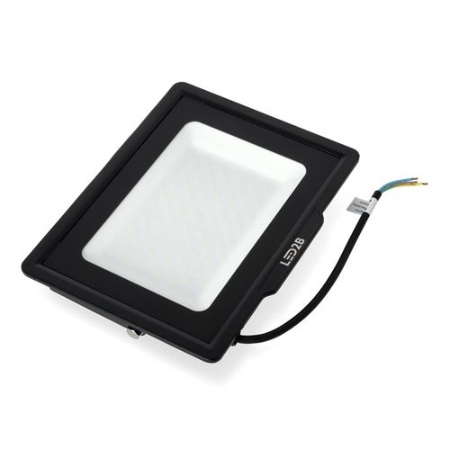 Praktyczny projektor oświetleniowy TOKIO 100W czarny barwa zimnobiała na Arena.pl