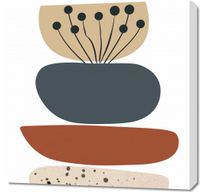 Obraz 70x70cm Organiczna Kompozycja