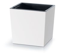 Doniczka kwadratowa niska URBI DURS240L | Biały