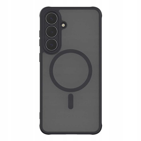 Spacecase Hybrid Mag Galaxy S25 Fe Black zdjęcie 7