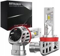 ŻARÓWKI LED MOTORHOOK H11 CSP CANBUS PRO HOMOLOGACJA E8 RETRIFY ULTRA MOCNE