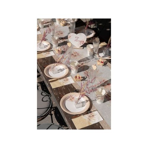 Talerzyki papierowe boho, 23 cm 10 szt. na Arena.pl