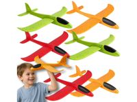 6x samolot szybowiec rzutka ze styropianu dla dzieci duża 47cm