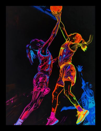 Plakat 15x20cm Mecz W Kosza na Arena.pl