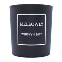 Whisky & Jazz - naturalna świeca sojowa - Mellowly