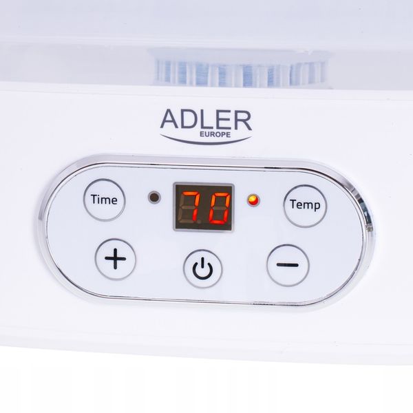 SUSZARKA DO GRZYBÓW 550W OWOCÓW WARZYW ZIÓŁ 5 SIT Z WYŚWIETLACZEM LED zdjęcie 15