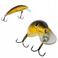 WOBLER PŁYWAJĄCY RĘCZNIE ROBIONY 4 cm/2,5 g PL