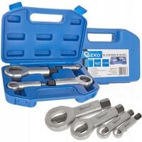 PRZECINAKI ŚRUBOWE ZESTAW 4 SZT.DO NAKRĘTEK ŚRUB 9-27mm ZESTAW